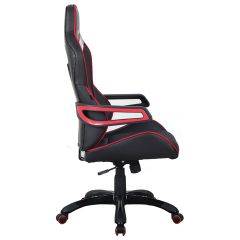 Кресло компьютерное BRABIX Nitro GM-001 (ткань/экокожа) черное, вставки красные (531816) в Качканаре - kachkanar.mebel24.online | фото 6