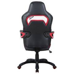 Кресло компьютерное BRABIX Nitro GM-001 (ткань/экокожа) черное, вставки красные (531816) в Качканаре - kachkanar.mebel24.online | фото 5