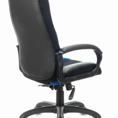 Кресло компьютерное BRABIX PREMIUM "Rapid GM-102" (экокожа/ткань, черное/синее) 532106 в Качканаре - kachkanar.mebel24.online | фото 4