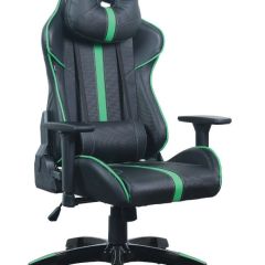 Кресло компьютерное BRABIX "GT Carbon GM-120" (черное/зеленое) 531929 в Качканаре - kachkanar.mebel24.online | фото