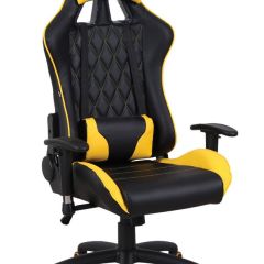 Кресло компьютерное BRABIX "GT Master GM-110" (черное/желтое) 531927 в Качканаре - kachkanar.mebel24.online | фото