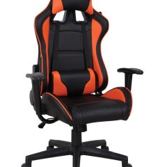 Кресло компьютерное BRABIX "GT Racer GM-100" (черное/оранжевое) 531925 в Качканаре - kachkanar.mebel24.online | фото