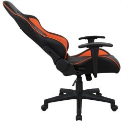Кресло компьютерное BRABIX "GT Racer GM-100" (черное/оранжевое) 531925 в Качканаре - kachkanar.mebel24.online | фото 4