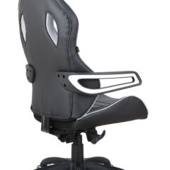 Кресло компьютерное BRABIX "Techno Pro GM-003" (черное/серое, вставки серые) 531814 в Качканаре - kachkanar.mebel24.online | фото 4