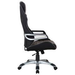 Кресло компьютерное BRABIX Techno GM-002 (ткань) черное/серое, вставки белые (531815) в Качканаре - kachkanar.mebel24.online | фото 4