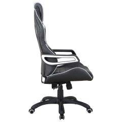 Кресло компьютерное BRABIX Techno Pro GM-003 (экокожа черное/серое, вставки серые) 531814 в Качканаре - kachkanar.mebel24.online | фото 3