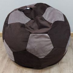 Кресло-мешок Мяч M (Vital Chocolate-Vital Java) в Качканаре - kachkanar.mebel24.online | фото 1