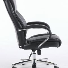 Кресло офисное BRABIX PREMIUM "Advance EX-575" (хром, экокожа, черное) 531825 в Качканаре - kachkanar.mebel24.online | фото 3