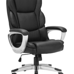 Кресло офисное BRABIX PREMIUM "Rest EX-555" (пружинный блок, экокожа, черное) 531938 в Качканаре - kachkanar.mebel24.online | фото