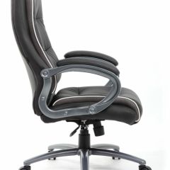 Кресло офисное BRABIX PREMIUM "Strong HD-009" (экокожа черная, ткань серая) 531945 в Качканаре - kachkanar.mebel24.online | фото 3