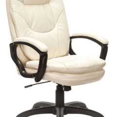 Кресло офисное BRABIX PREMIUM "Trend EX-568", экокожа, бежевое, 532102 в Качканаре - kachkanar.mebel24.online | фото
