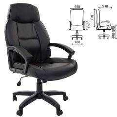 Кресло офисное BRABIX "Formula EX-537" (черное) 531388 в Качканаре - kachkanar.mebel24.online | фото 2