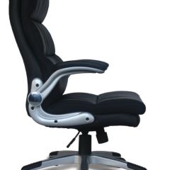 Кресло офисное BRABIX "Fregat EX-510" (рециклированная кожа, черное) 530863 в Качканаре - kachkanar.mebel24.online | фото 3
