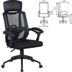 Кресло офисное BRABIX "Nexus ER-401" (черное) 531835 в Качканаре - kachkanar.mebel24.online | фото 2