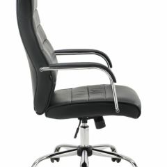 Кресло офисное BRABIX "Stark EX-547" (экокожа, хром, черное) 531948 в Качканаре - kachkanar.mebel24.online | фото 3