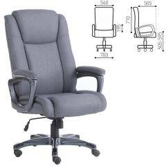 Кресло офисное BRABIX "Solid HD-005" (ткань/серое) 531823 в Качканаре - kachkanar.mebel24.online | фото