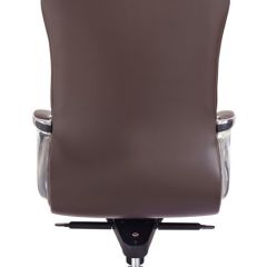 Кресло руководителя Бюрократ _AURA/BROWN коричневый в Качканаре - kachkanar.mebel24.online | фото 5