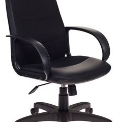 Кресло руководителя Бюрократ CH-808AXSN/LBL+TW-11 черный в Качканаре - kachkanar.mebel24.online | фото