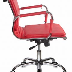 Кресло руководителя Бюрократ CH-993-LOW/RED красный в Качканаре - kachkanar.mebel24.online | фото 2