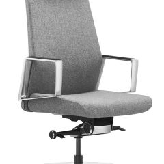 Кресло руководителя Бюрократ _JONS/CASHGREY серый в Качканаре - kachkanar.mebel24.online | фото