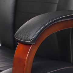 Кресло руководителя Бюрократ T-9923WALNUT/BLACK в Качканаре - kachkanar.mebel24.online | фото 6