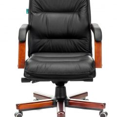 Кресло руководителя Бюрократ T-9927WALNUT-LOW/BL в Качканаре - kachkanar.mebel24.online | фото 3