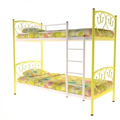 Кровать 2-х ярусная Злата 900*2000 (МилСон) в Качканаре - kachkanar.mebel24.online | фото 2