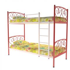 Кровать 2-х ярусная Злата 900*2000 (МилСон) в Качканаре - kachkanar.mebel24.online | фото 4