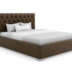 Кровать Ева интерьерная +основание (200х200) в Качканаре - kachkanar.mebel24.online | фото 8