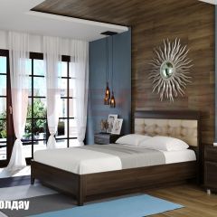 Кровать КР-1072 с мягким изголовьем в Качканаре - kachkanar.mebel24.online | фото 3