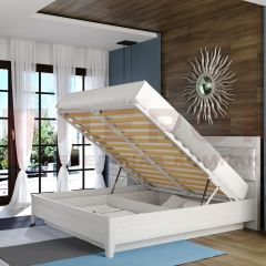 Кровать КР-1074 с мягким изголовьем в Качканаре - kachkanar.mebel24.online | фото 5