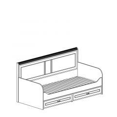 Кровать односпальная с ящиками №250 Белла в Качканаре - kachkanar.mebel24.online | фото 2