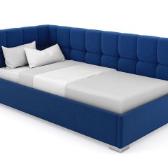 Кровать угловая Мия интерьерная +основание (80х200) в Качканаре - kachkanar.mebel24.online | фото 16