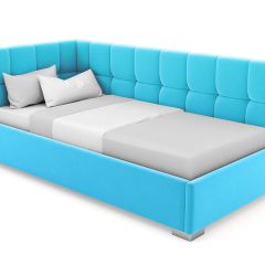 Кровать угловая Мия интерьерная +основание (80х200) в Качканаре - kachkanar.mebel24.online | фото 22