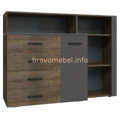 КУБА Спальный гарнитур (модульный) в Качканаре - kachkanar.mebel24.online | фото 3