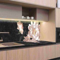 Кухонный фартук со столешницей (А-05) в едином стиле (3050 мм) в Качканаре - kachkanar.mebel24.online | фото 1