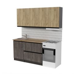 Кухонный гарнитур Адажио макси 1800 мм в Качканаре - kachkanar.mebel24.online | фото 4
