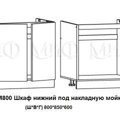 ЛИЗА-2 Кухонный гарнитур 2,0 Белый глянец холодный в Качканаре - kachkanar.mebel24.online | фото 6