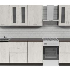 Кухонный гарнитур Лоретта компакт 2200 мм в Качканаре - kachkanar.mebel24.online | фото 3