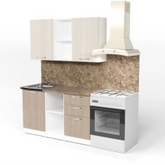 Кухонный гарнитур Ольга медиум 4 1400 мм в Качканаре - kachkanar.mebel24.online | фото 4