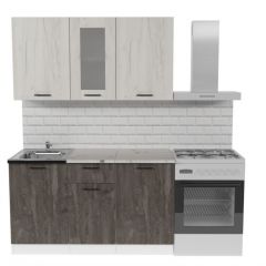 Кухонный гарнитур Сиена медиум 1400 мм в Качканаре - kachkanar.mebel24.online | фото 3