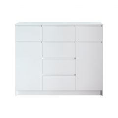 МОРИ МК 1200.4 Комод (белый) в Качканаре - kachkanar.mebel24.online | фото