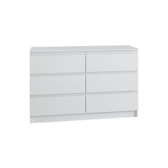 МОРИ МК 1200.6 Комод (белый) в Качканаре - kachkanar.mebel24.online | фото
