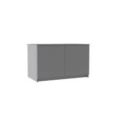 МОРИ МА 900.1 Антресоль/Тумба (графит) в Качканаре - kachkanar.mebel24.online | фото 2