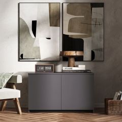 МОРИ МА 900.1 Антресоль/Тумба (графит) в Качканаре - kachkanar.mebel24.online | фото