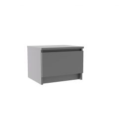 МОРИ ТПМ 400.1 Тумба прикроватная (графит) в Качканаре - kachkanar.mebel24.online | фото 2