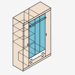 НИКА Н13 Шкаф для одежды в Качканаре - kachkanar.mebel24.online | фото 5