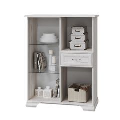 НИКОЛЬ Комод с 1 ст.дв., 2 гл.дв, 1 ящика в Качканаре - kachkanar.mebel24.online | фото 2