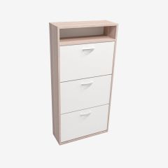 Обувница ПО-1 "Приветливая", мод.1 (Дуб сонома) в Качканаре - kachkanar.mebel24.online | фото