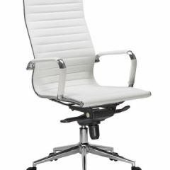 Офисное кресло для руководителей DOBRIN CLARK LMR-101F белый в Качканаре - kachkanar.mebel24.online | фото